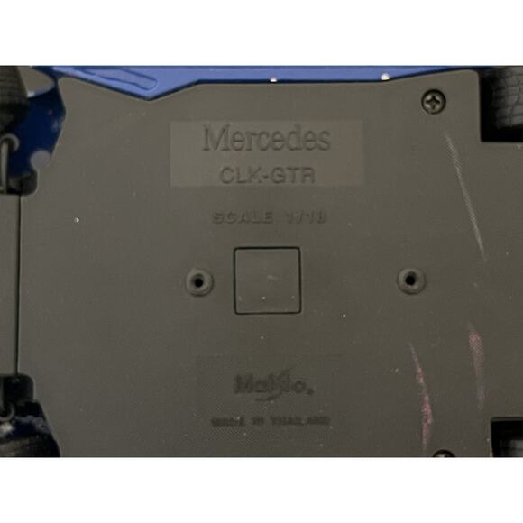 Maisto 1/18 Scale diecast 38848 - Mercedes Benz CLK-GTR Mobil1 - Blue - Picture 9 of 9